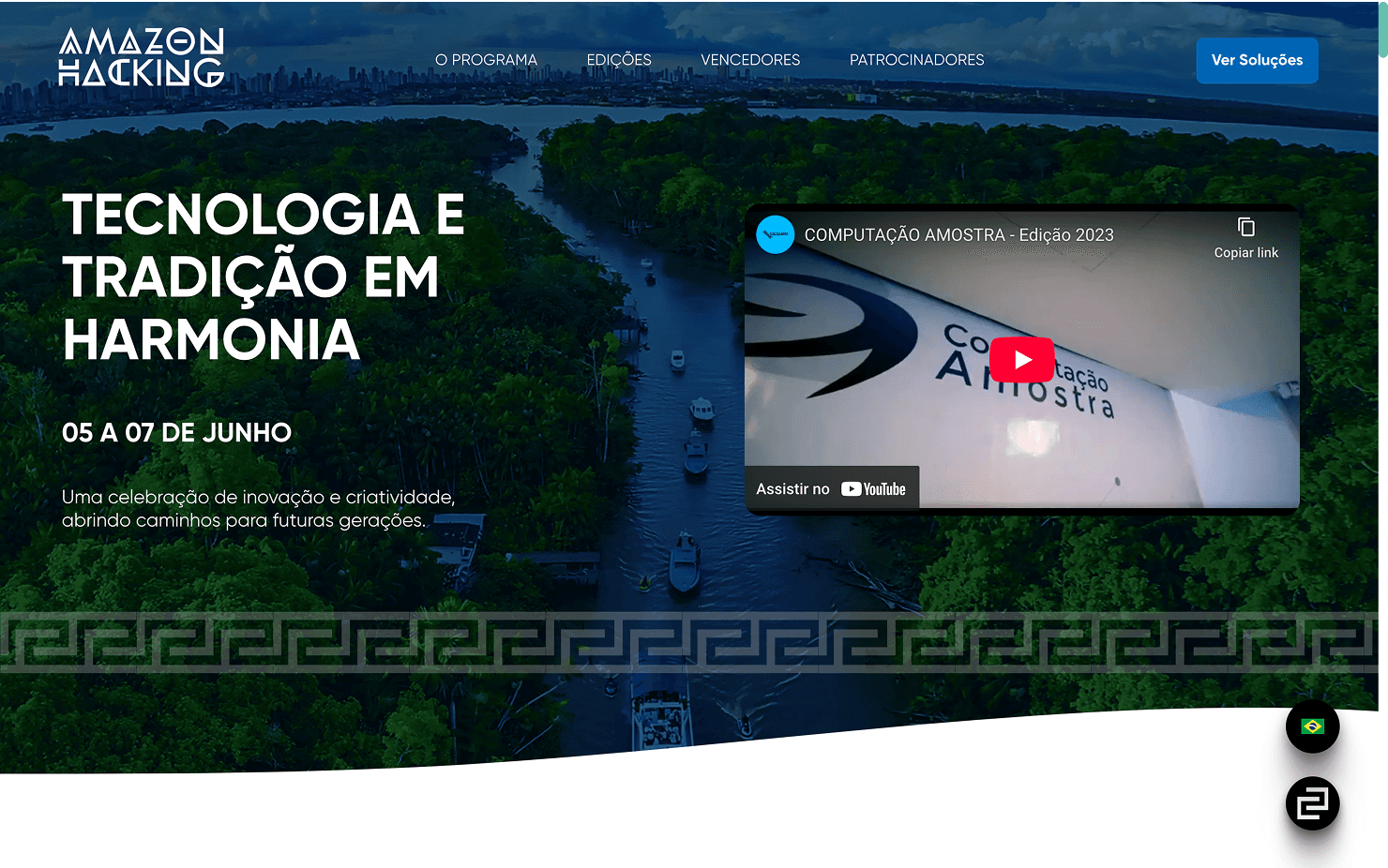 Imagem da Landing Page do Amazon Hacking